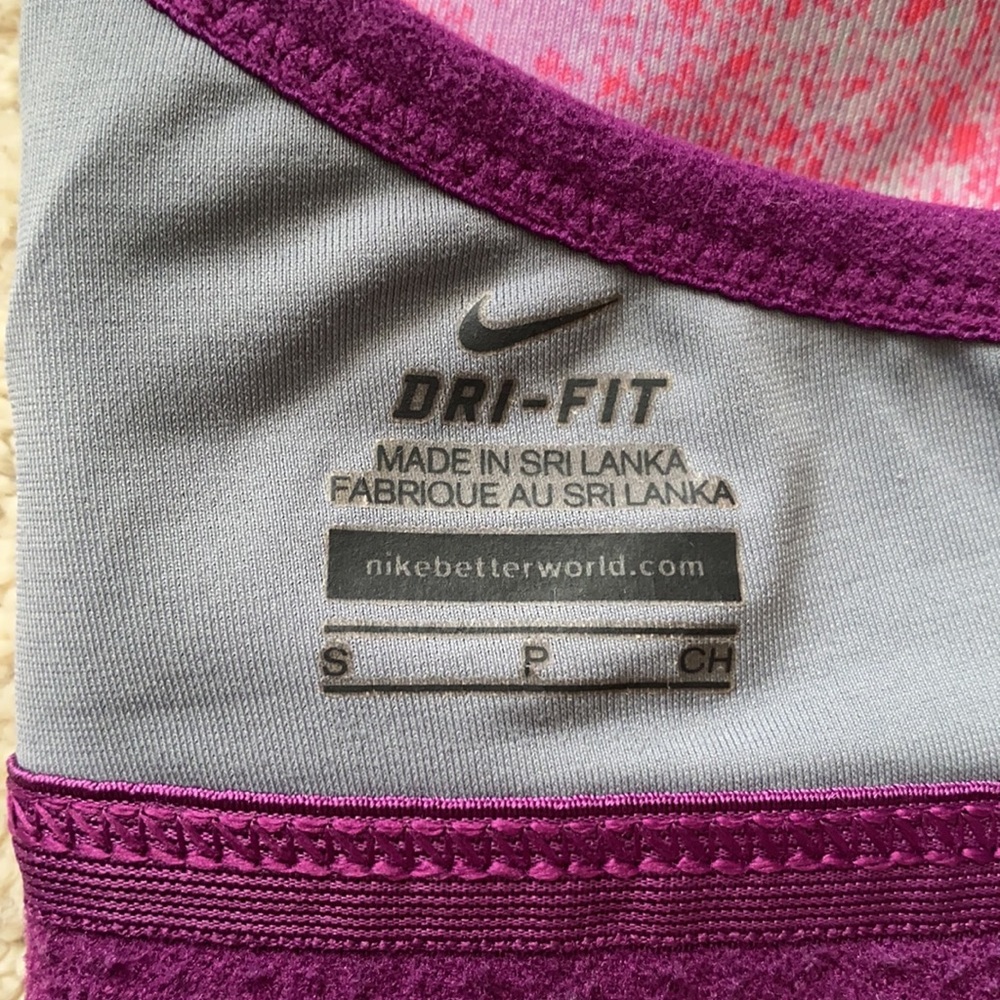 Nike | Dri-Fit Y Style Sports Bra in Galaxy Print - Picture 5 of 16